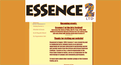 Desktop Screenshot of essence2.com